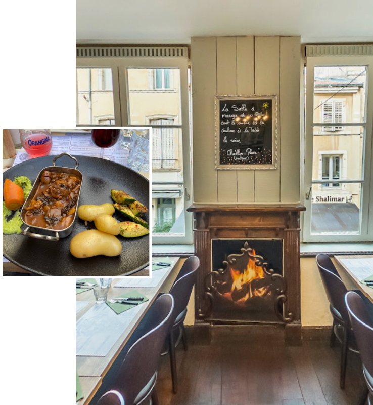 Le restaurant - Chez Fafa - restaurant SAINT-CLAR