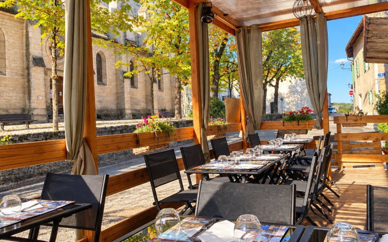 Le restaurant - Chez Fafa - Restaurant Saint Clar - Restaurant dans le Gers